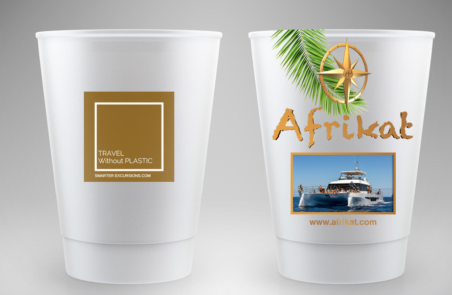 Afrikat protecting our ocean reusable cup